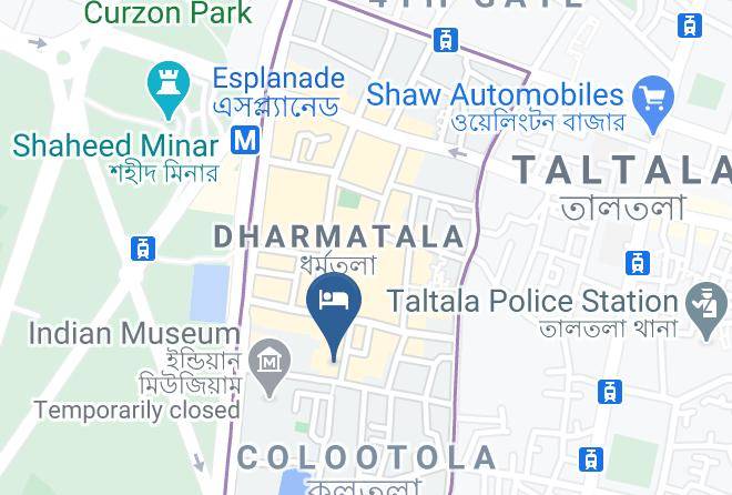 Kolkata - Lytton Hotel Maps