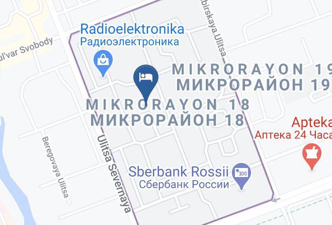 Surgut - Lyudmila Gostinitsa Kvartirnogo Tipa Maps