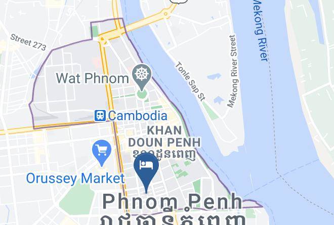Doun Penh - Lyve Inc Hotel Maps