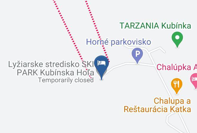 Dolny Kubin - Lyziarske Stredisko Ski Park Kubinska Hola Maps