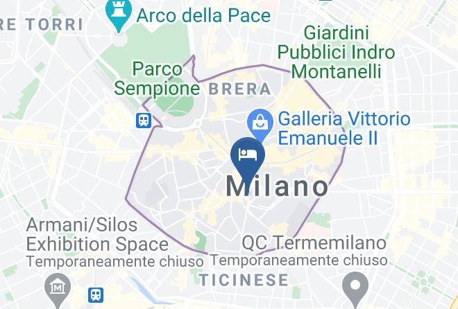 Milan - M20 Boutique Hotel Maps