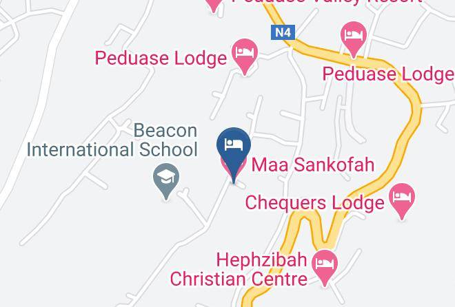 Ga - Maa Sankofah Hotel Maps