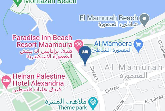 Alexandria - Maamura Palace Hotel Maps