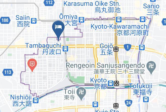 Kyoto City Shimogyo Ward - Maana Kyoto Maps