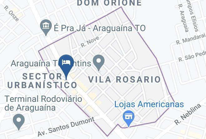 Araguaina - Maanain Rock's Hotel Maps