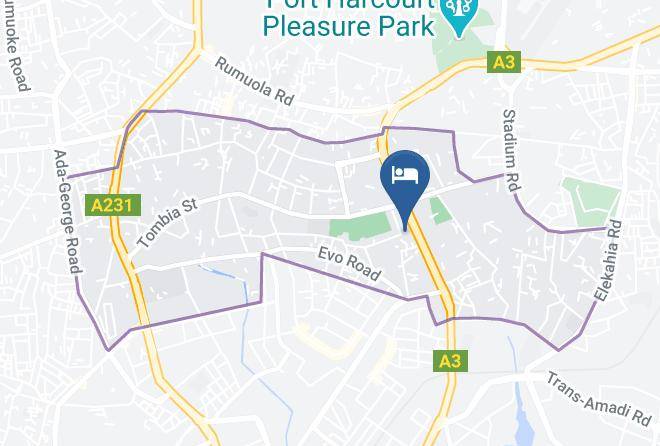Port Harcourt - Maas Central Hotel G R A Maps