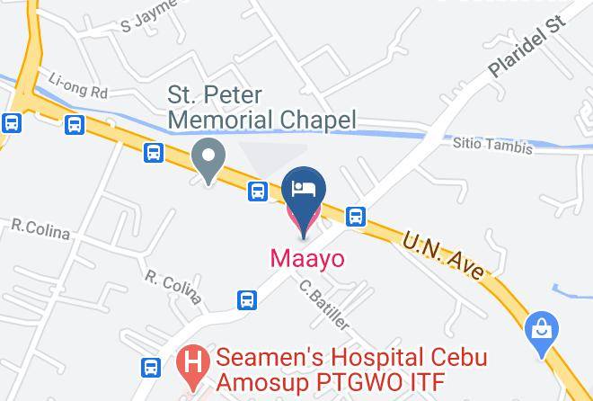 Cebu - Maayo Hotel Maps