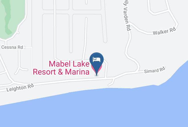 North Okanagan - Mabel Lake Resort & Marina Maps
