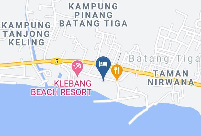 Melaka Tengah - Mabohai Resort Klebang Maps