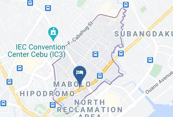 Cebu - Mabolo Royal Hotel Maps