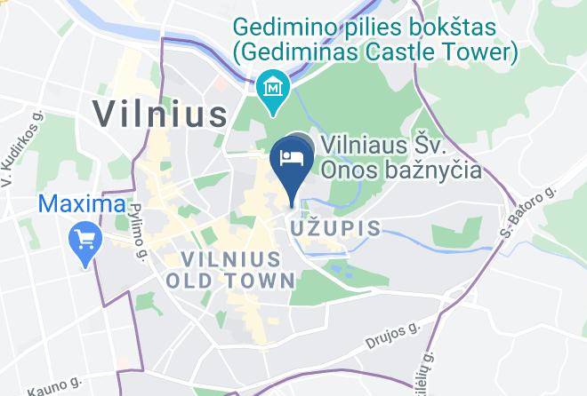 Vilnius - Mabre Residence Maps