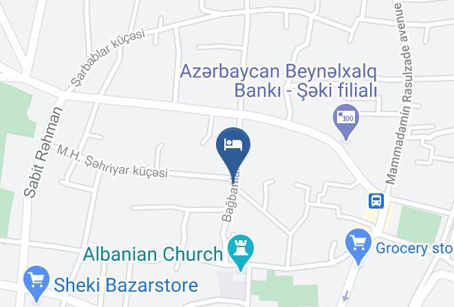 Ski - Macara Sheki City Hotel Maps