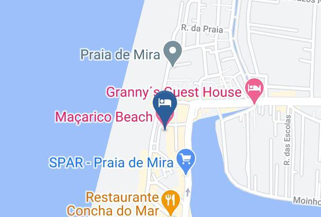 Mira - Macarico Beach Hotel Maps
