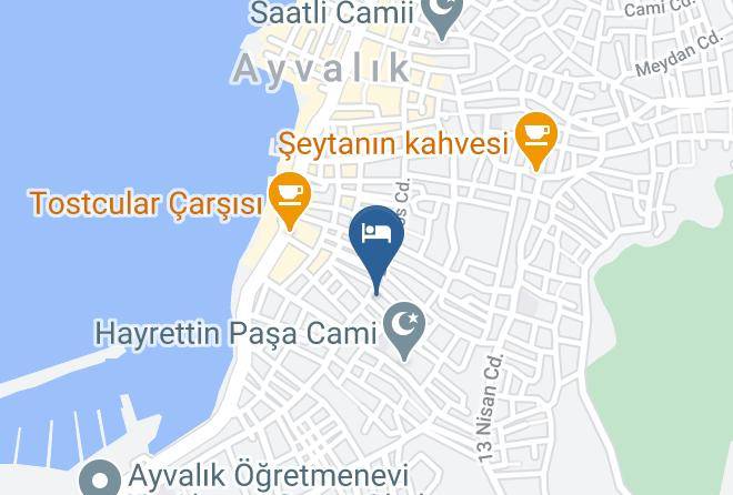 Ayvalik - Ayvalik Otel Macaron Konagi Maps