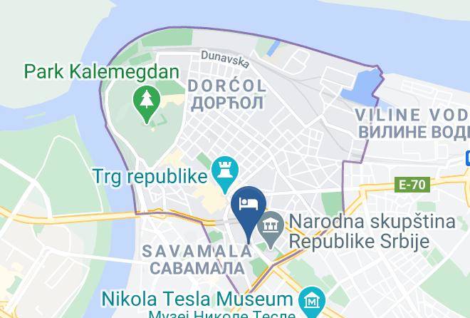 Maccani Luxury Suites Map