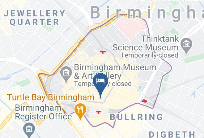 Birmingham - Macdonald Burlington Hotel Maps