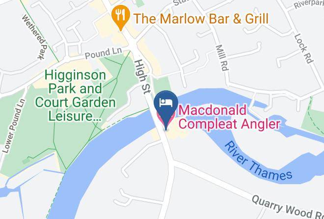 Windsor And Maidenhead - Macdonald Compleat Angler Maps