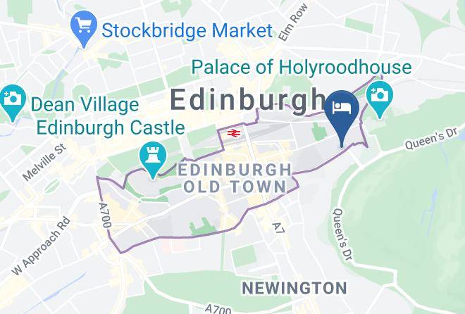 Edinburgh City - Macdonald Holyrood Hotel Maps