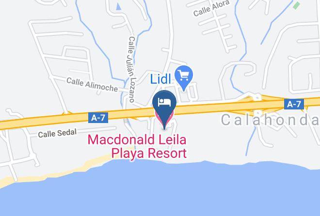 Macdonald Leila Playa Resort Map