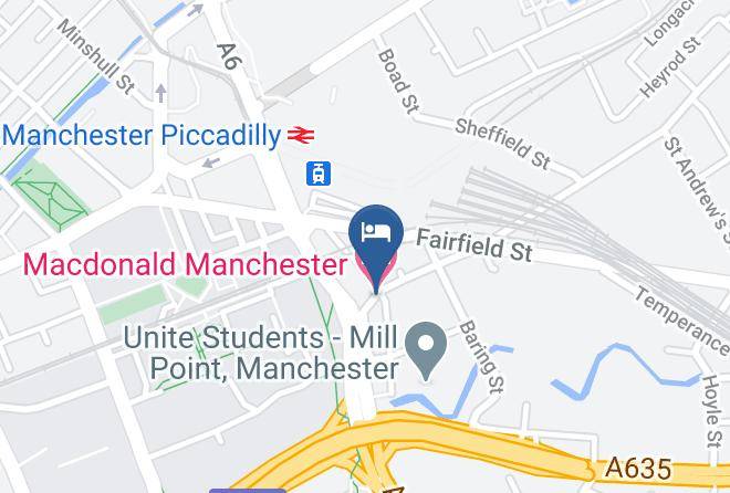 Greater Manchester - Macdonald Manchester Hotel Maps