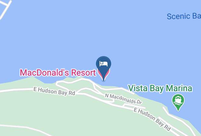 Macdonald's Resort Map