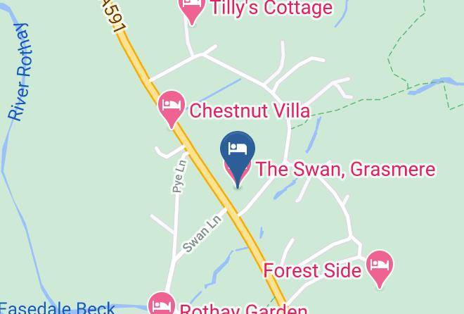 Cumbria - The Swan Grasmere Maps