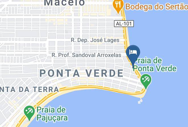 Maceio - Maceio Mar Hotel Maps