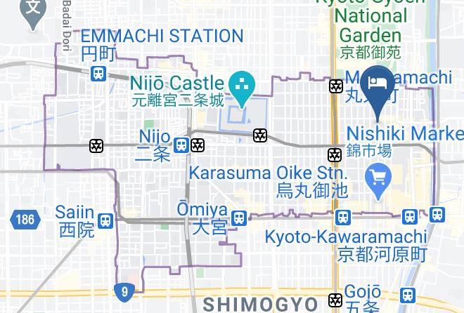 Machiya Inn Tawara An West Map