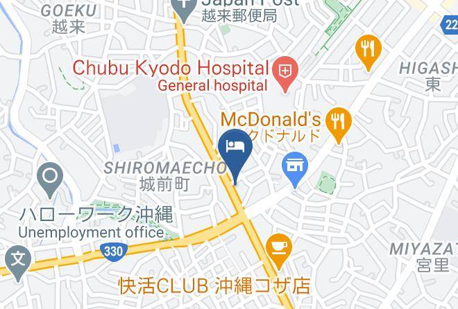 Okinawa City - Machiya Koza Maps