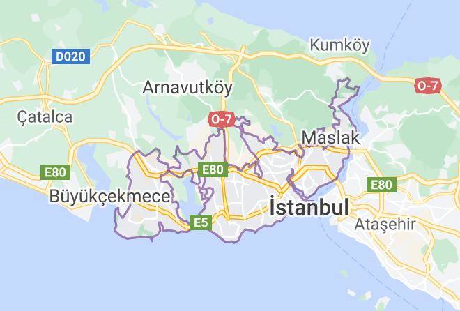 Besiktas - Macka Residences Maps