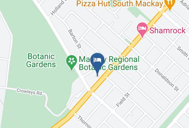 Mackay - Mackay Motor Inn Maps