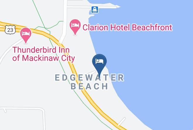 Cheboygan County - Mackinaw Beach & Bay Inn & Suites Maps