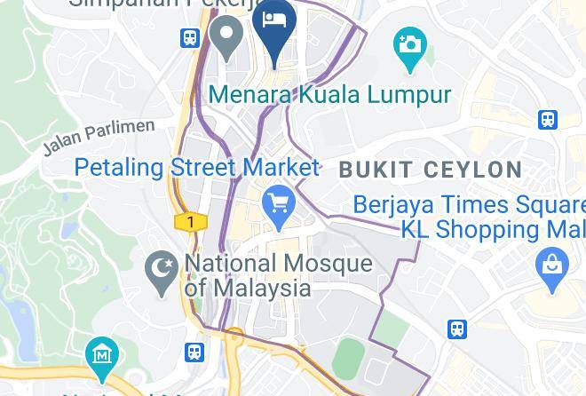 Kuala Lumpur - Macktz Comfort Inn Sdn Bhd Maps