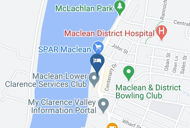 Clarence Valley - Maclean Hotel Maps