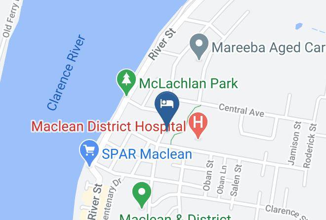 Clarence Valley - Maclean Stays Maps