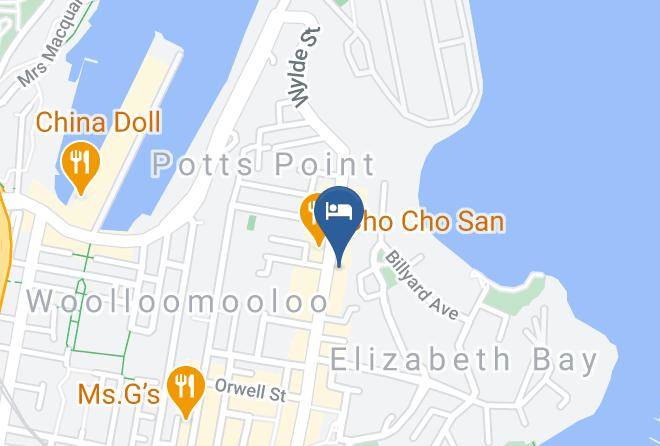 Sydney - Macleay Hotel Maps