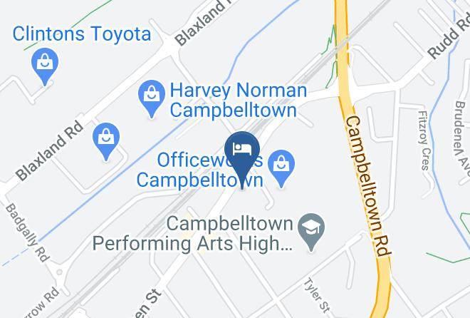 Campbelltown - Maclin Lodge Motel Maps