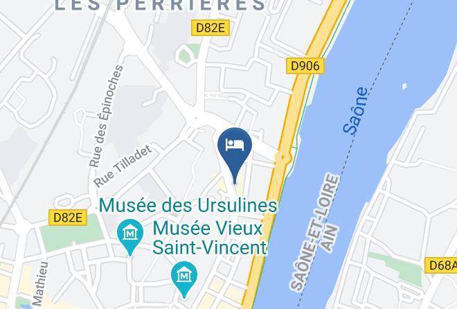 Saone Et Loire - Macon Gare Centre Ville Cosy Wifi St An Maps