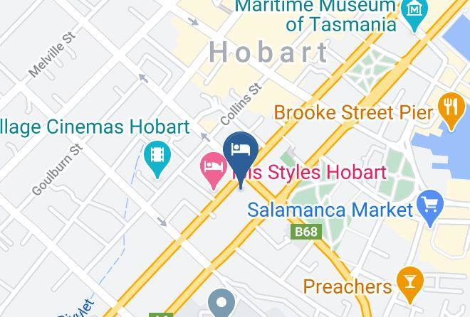 Macquarie Manor Hotel Map