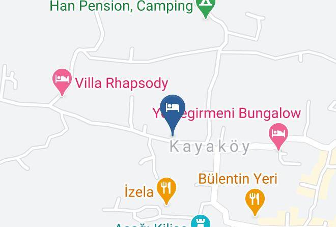 Fethiye - Macri Pension Maps