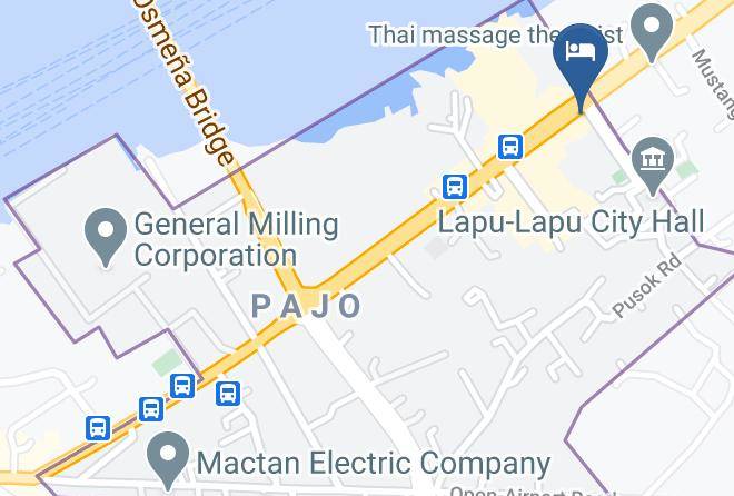 Cebu - Mactan Cebu Airport Budget Hotel Maps
