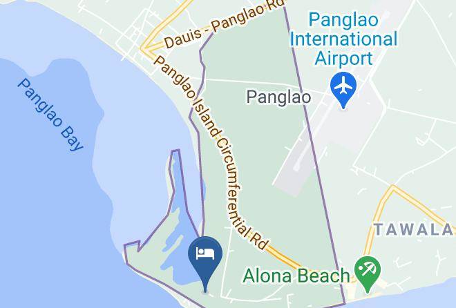 Bohol - Mad Mollys Panglao Backpackers Maps