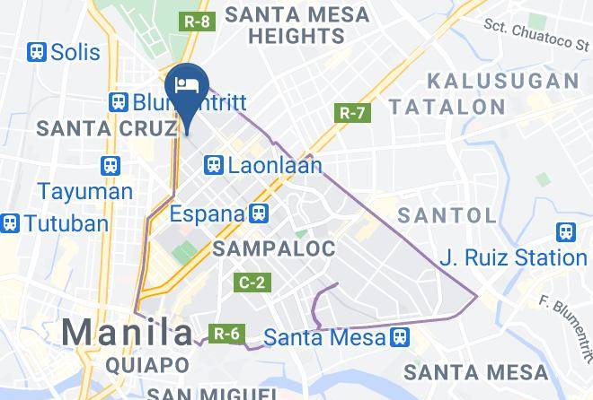 Madame O'chelle's Dormitel Map