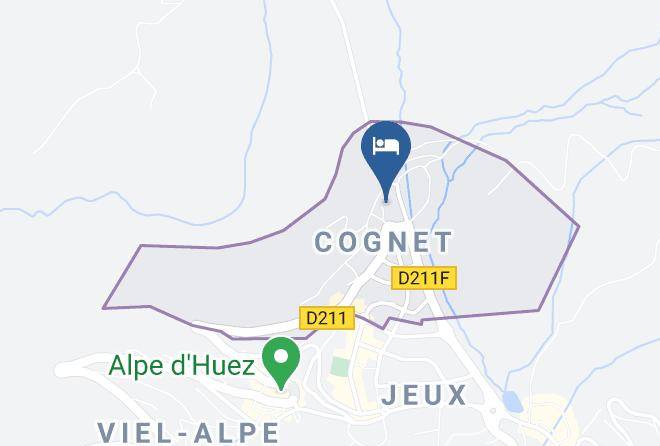 Madame Vacances Hotel Le Christina Map