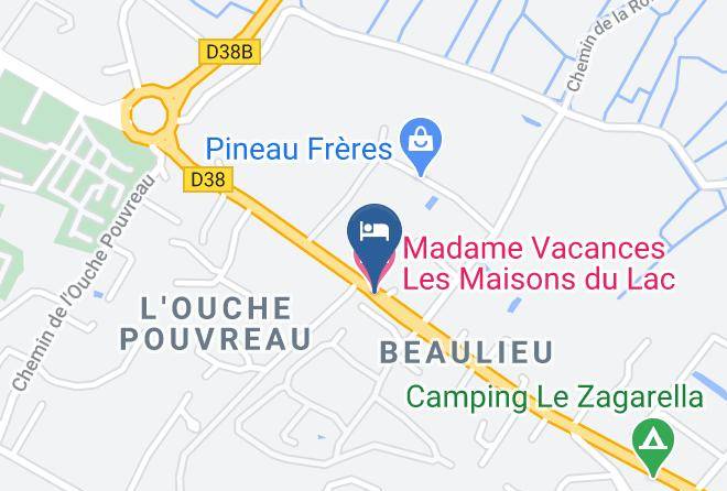 Vendee - Madame Vacances Les Maisons Du Lac Maps
