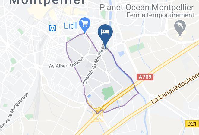 Madame Vacances Residence Les Consuls De La Mer Map