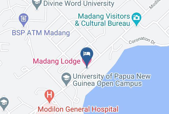 Madang - Madang Lodge Hotel Maps