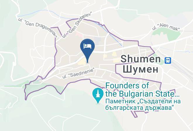 Shumen - Madara Ad Intertour Maps