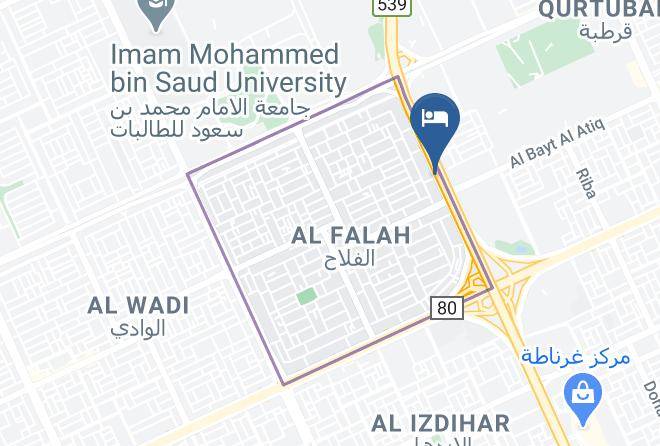 Riyadh - Madareem Crown Hotel Maps