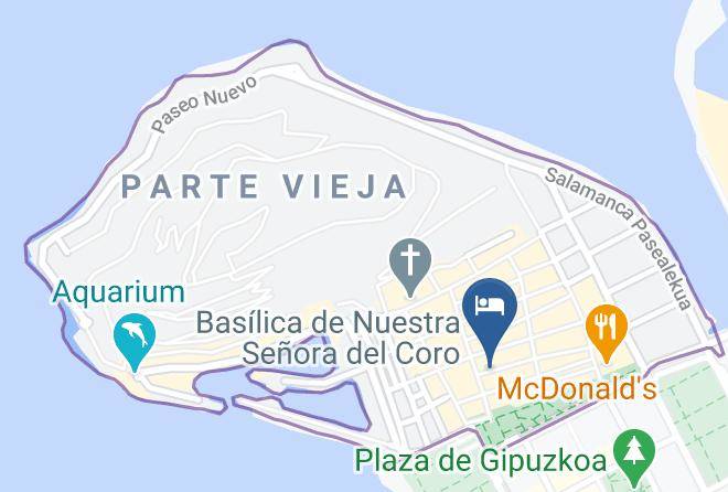 Gipuzkoa - Pension Anne Maps
